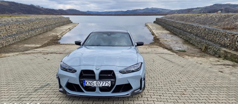 BMW M3 cena 389000 przebieg: 33500, rok produkcji 2022 z Kamieńsk małe 172